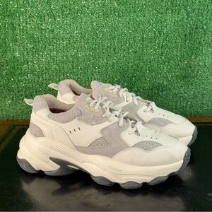 NA-KD Bubble Sole Trainers Beige Grey Women’s Size 9